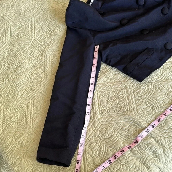 Vintage luxury suit set / tuxedo style George’s Rech strapless dress w/ jacket - Picture 9 of 16